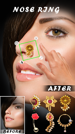 Piercing Photo Make up App  B