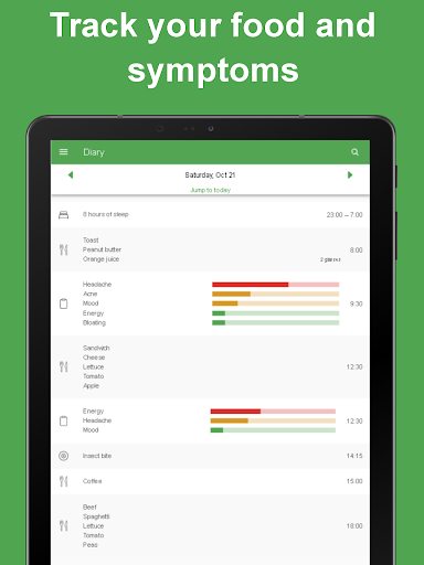Screenshot of Eat Smart Kiwi: Food Diary