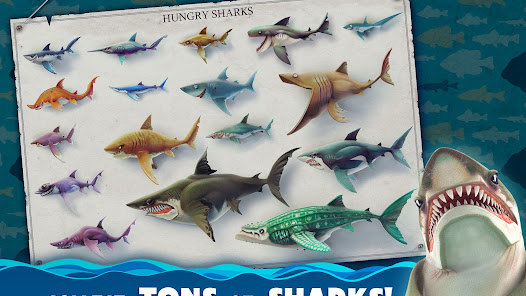 Hungry Shark World v5.2.0 MOD APK (Unlimited Money/Gems) Gallery 7