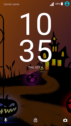 Halloweens Night Theme Screen 3