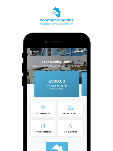 Android application My Condor screenshort