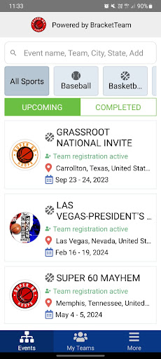 Android application Super 60 Hoops screenshort