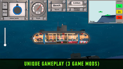 Submarine Games: Warships Inc 2.1 screenshots 3