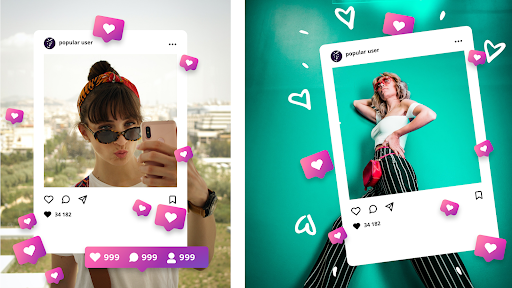 Screenshot of Likes and Followers by tags