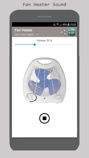 Android application Fan Heater screenshort