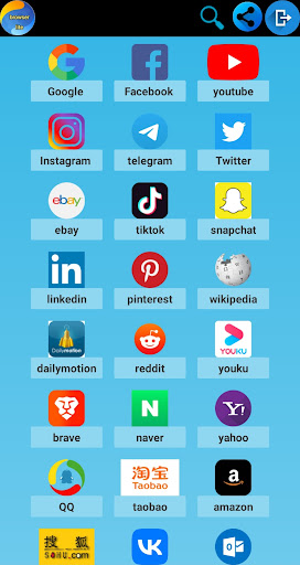 Android application Browser lite Fast & Privacy screenshort