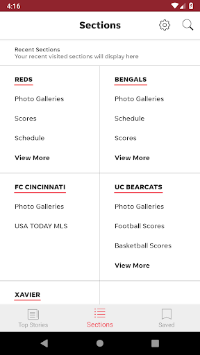 Cincinnati Sports Screen 3
