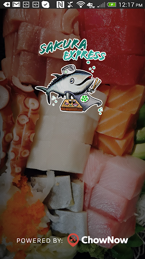 Android application Sakura Express screenshort