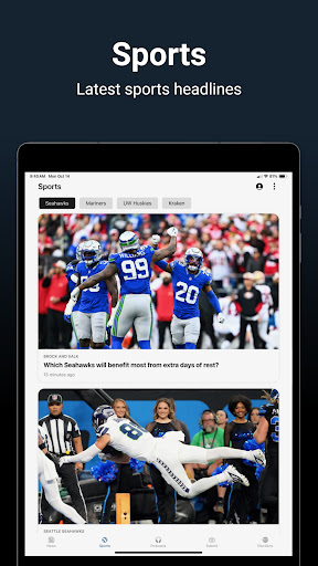 Screenshot of MyNorthwest
