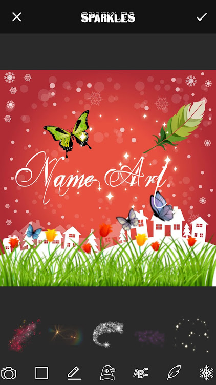 Christmas Card Name Art Maker - 7.2.7 - (Android)