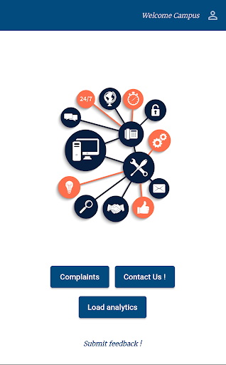 Android application Campus Admin App screenshort