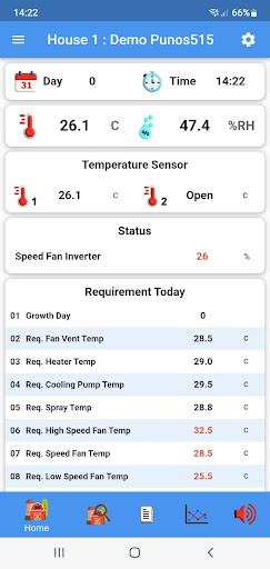Android application Punos 515 screenshort