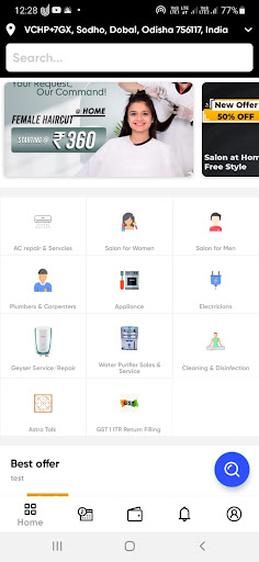 Gigo Fix-Home Service & Beauty Screen 3