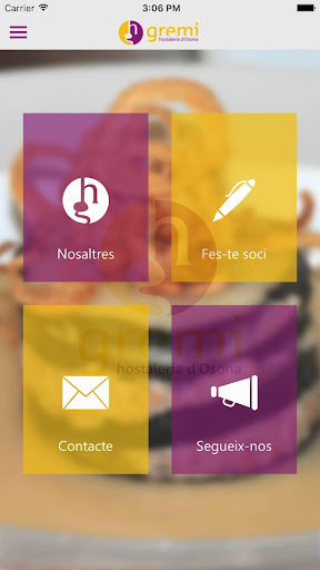 Android application Gremi d'Hostaleria d'Osona screenshort