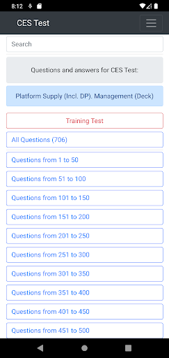 Platform Supply DP. Management Screen 3