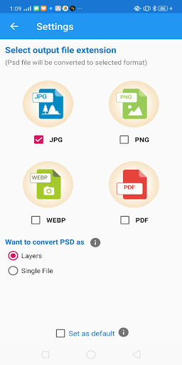 PSD Converter(PSD to PNG,WEBP, Screen 3