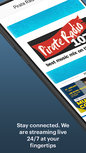 Android application Pirate Radio 107.9 screenshort