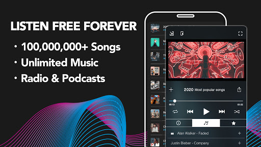 Free Music Player(Download Now)+Podcast Downloader 12.35 screenshots 1