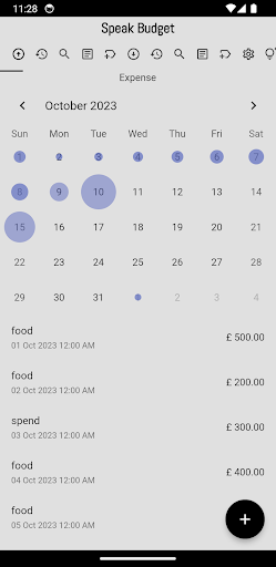 Speak Budget Speak and Track