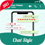 Cover Image of Download Chat Style - Stylish Fonts & Keyboard for WhatsApp 1.0 APK