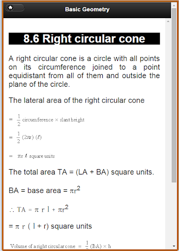 Basic Geometry Concepts