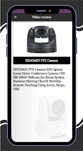 SZOOMSY PTZ Camera guide