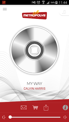 Android application Metropolys Radio screenshort