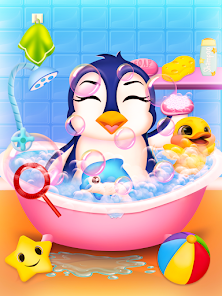 Captura de Pantalla 12 Daycare baby penguin club game android