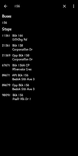 SG Buses LiTe Screen 2