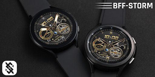 BFF10-Gold Analog Pattern Gear screenshot 5