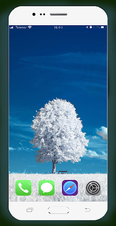 Winter Tree Wallpaperのおすすめ画像2