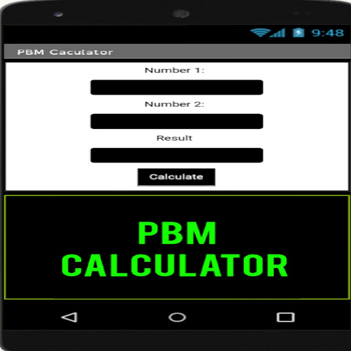 PBM Calculator Screen 2