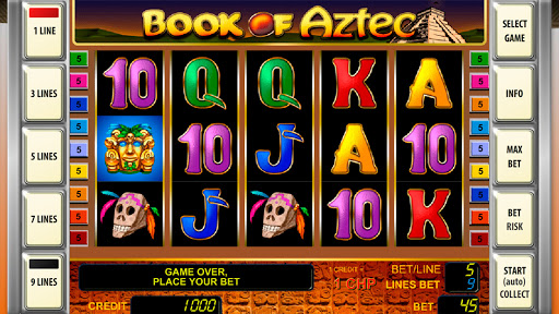Slots Machine Book of Aztec