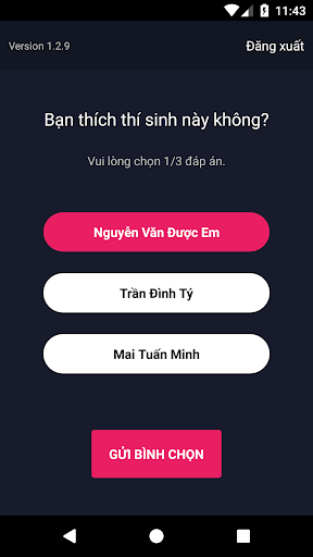 CDV Voting Screen 2