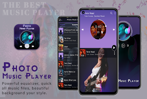 Android application Photo Music Player screenshort