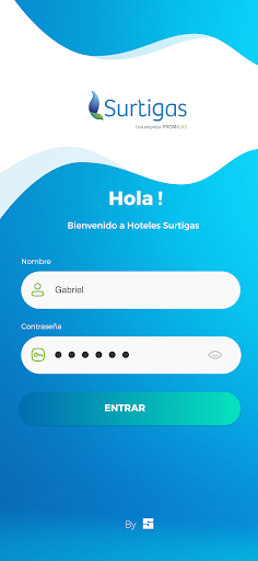 Android application Surtigas Hoteles screenshort