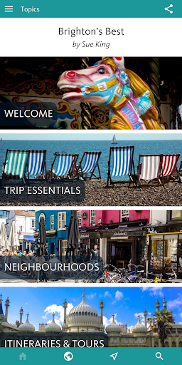 Android application Brighton's Best: Travel Guide screenshort