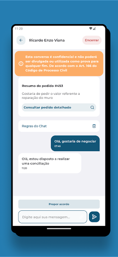 Quero Conciliar Screen 3