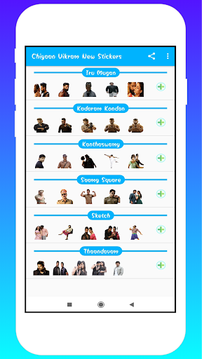 Chiyaan Vikram Stickers Screen 3
