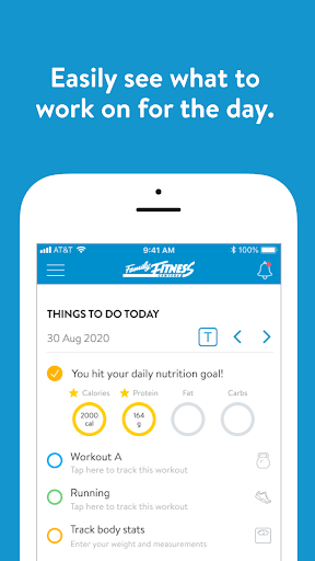Family Fitness Coach Screen 2
