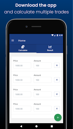 Stock Average Price Calculator