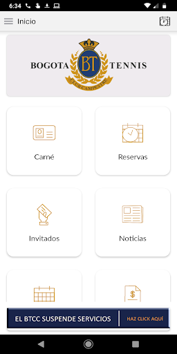 Android application BTCC screenshort