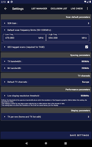 Screenshot of TXAdvance