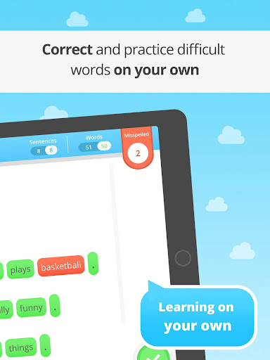 Screenshot of EASY peasy: Spelling for Kids