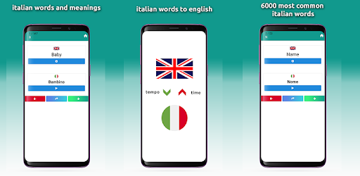 Learn italian vocabulary Android App
