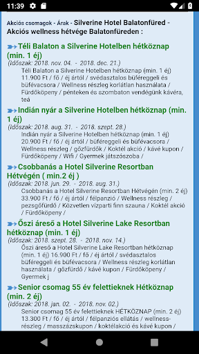 Wellness szállodák hotelek Screen 3