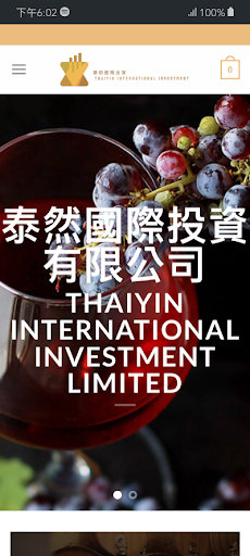 Android application 泰然國際投資 screenshort
