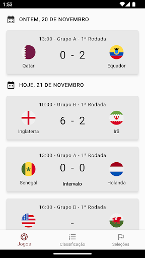 Copa América 24h Screenshot 1 - AppWisp.com