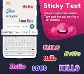 screenshot of BigMoji Keyboard - Fancy Text