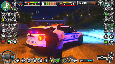 US Police Car Parking Games 3D poster 14